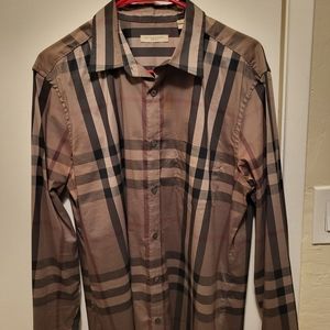 Burberry Brit Long Sleeve Dress shirt